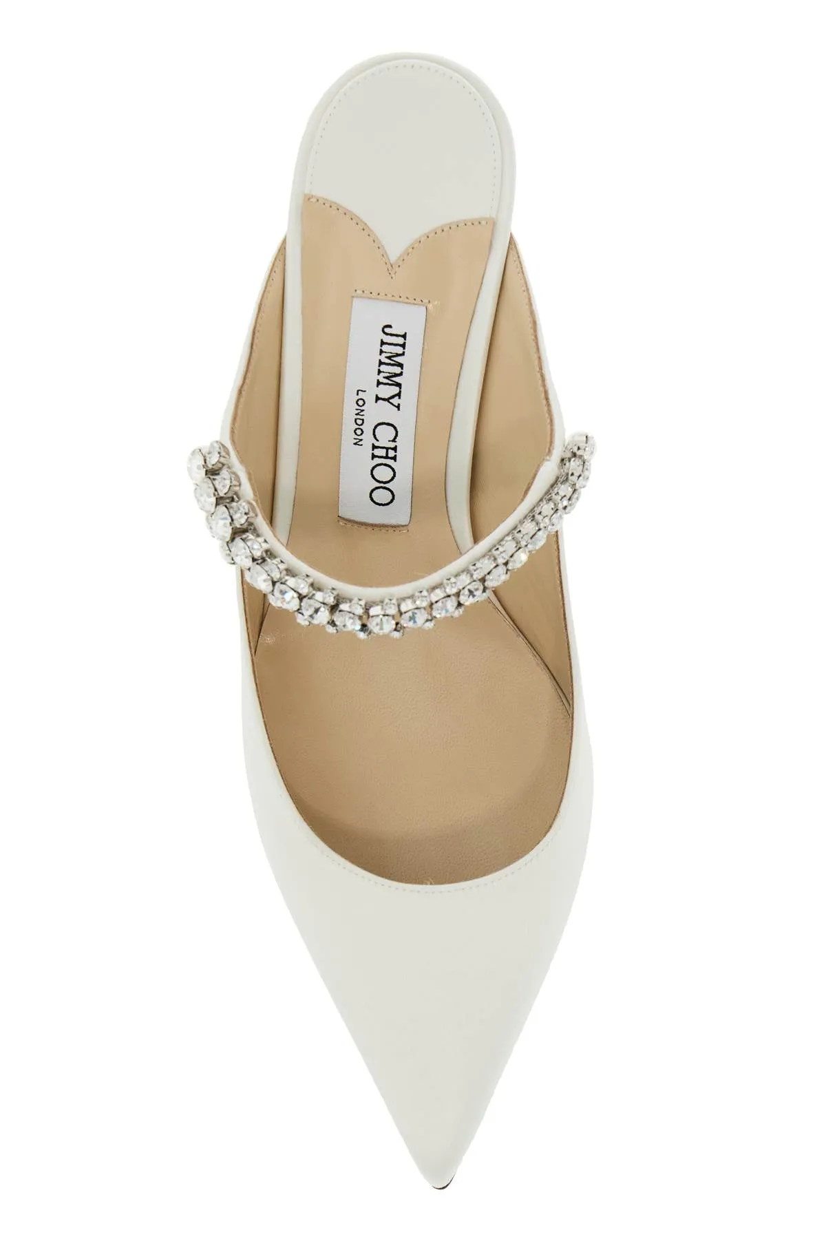 Jimmy Choo Bing 65 Mules   White