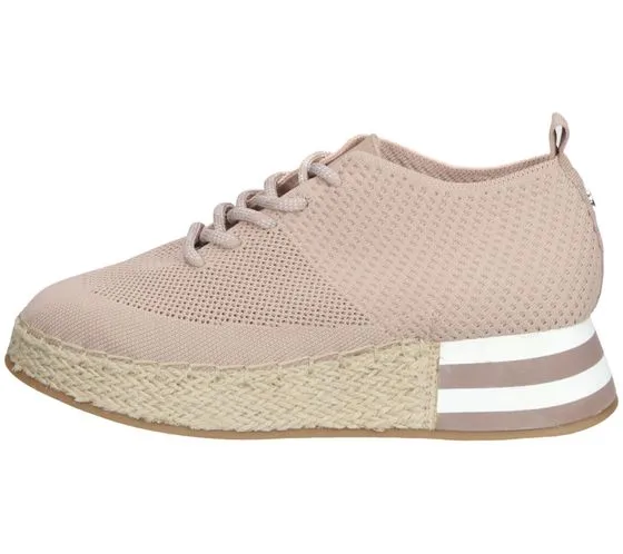 La Strada chaussures en cuir véritable pour femmes baskets de loisirs à la mode style espadrilles 1902367-4523 rose