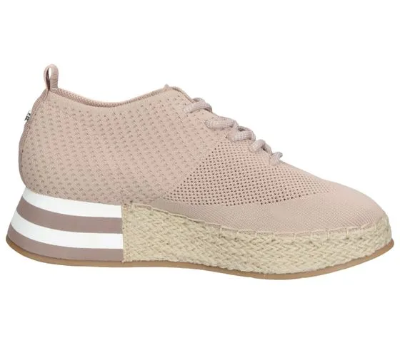 La Strada chaussures en cuir véritable pour femmes baskets de loisirs à la mode style espadrilles 1902367-4523 rose