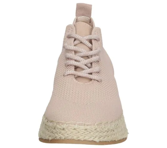 La Strada chaussures en cuir véritable pour femmes baskets de loisirs à la mode style espadrilles 1902367-4523 rose