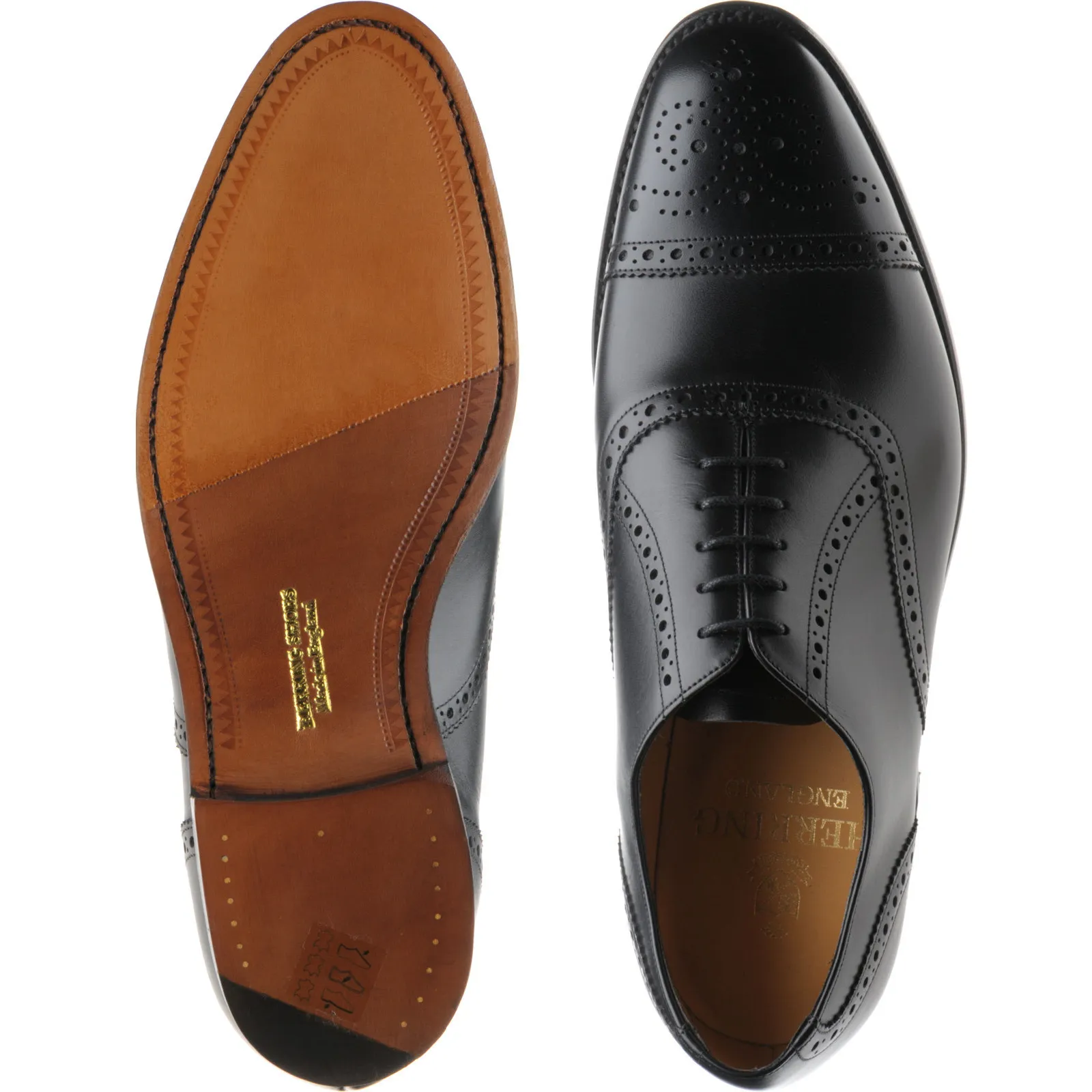 Lambeth semi-brogues