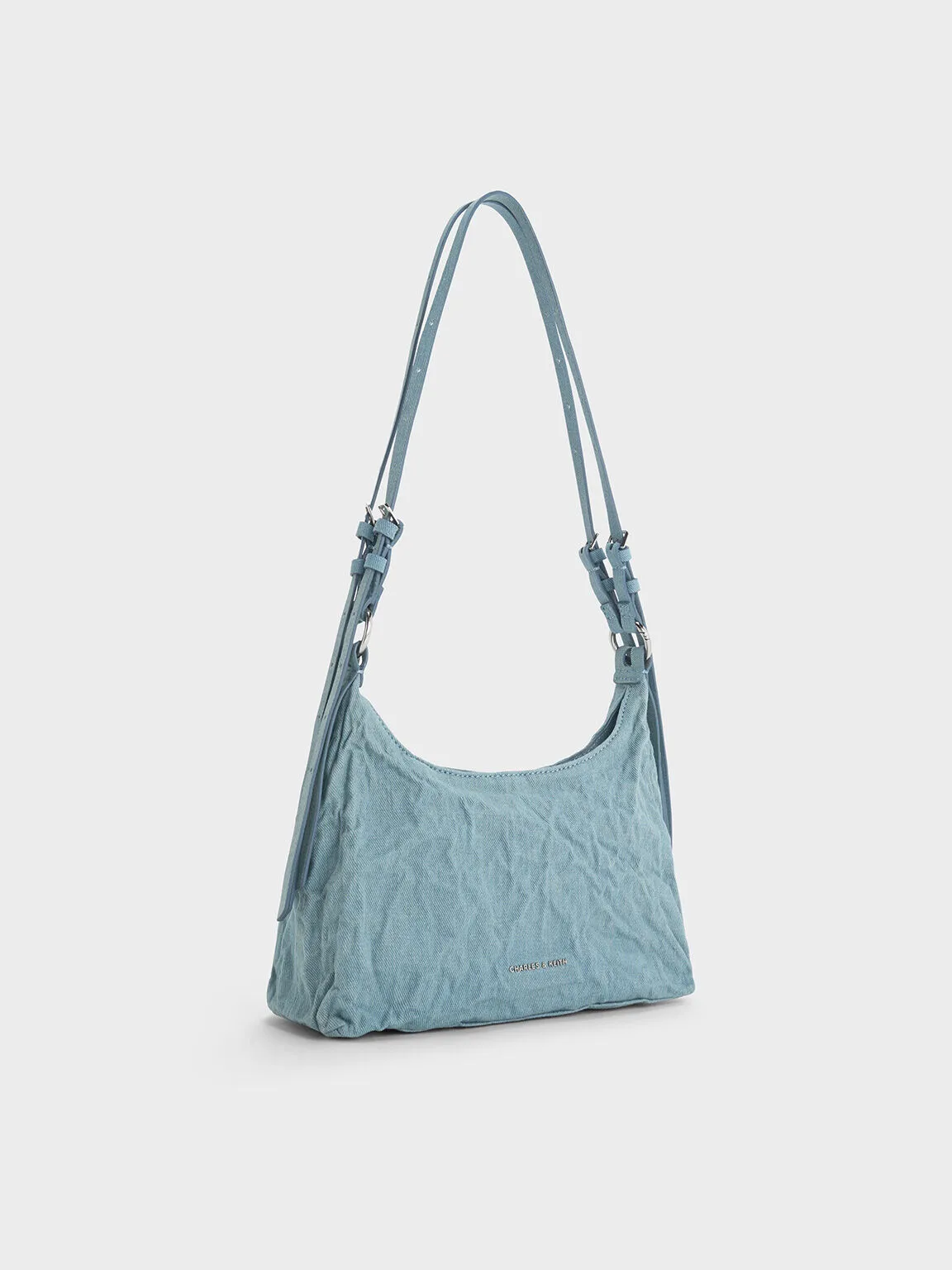 Lark Denim Hobo Bag - Denim Blue