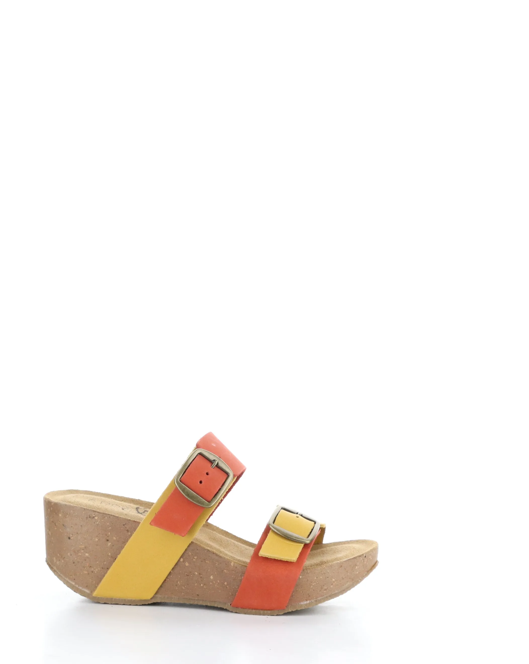 LAWT MANDARINO/YELLOW Wedge Sandals