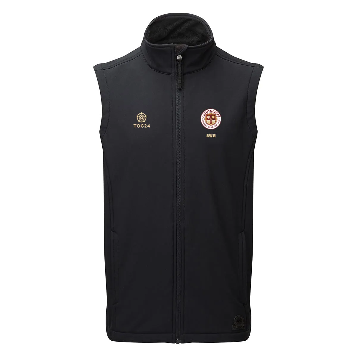 Lightcliffe CC Mens - Valley Softshell Gilet Black