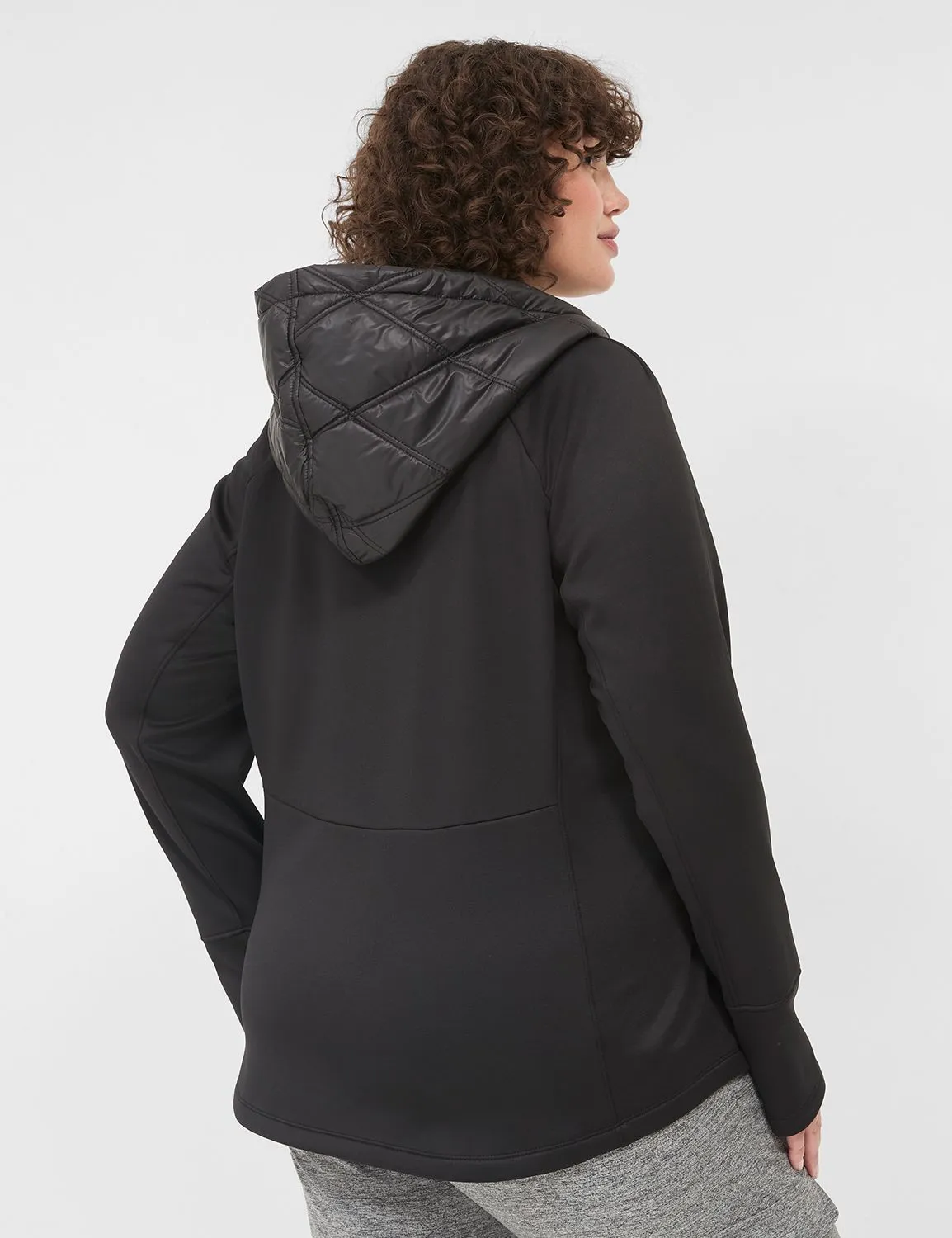 LIVI Quilted Hooded Performance Jacket