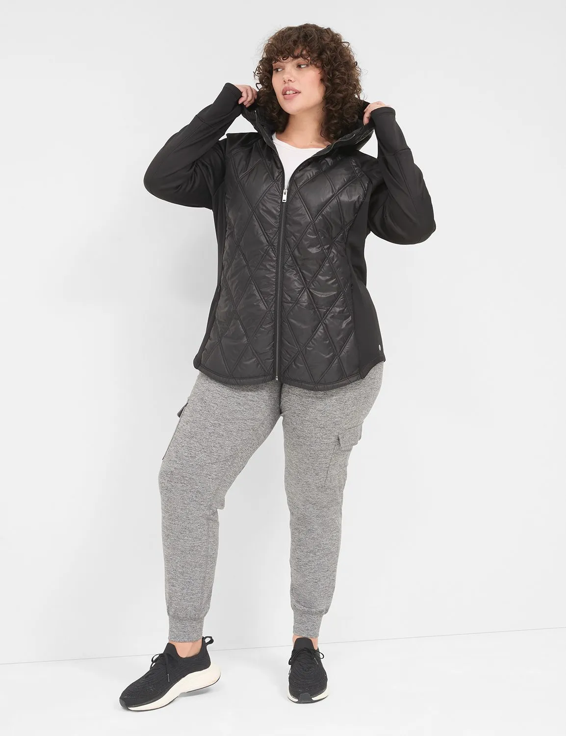 LIVI Quilted Hooded Performance Jacket