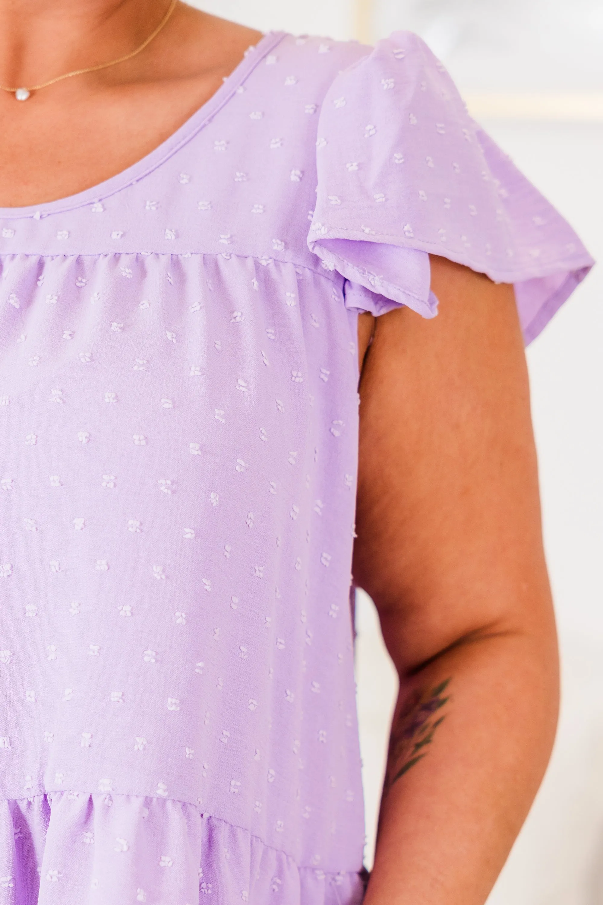 Loving This Life Top, Lilac