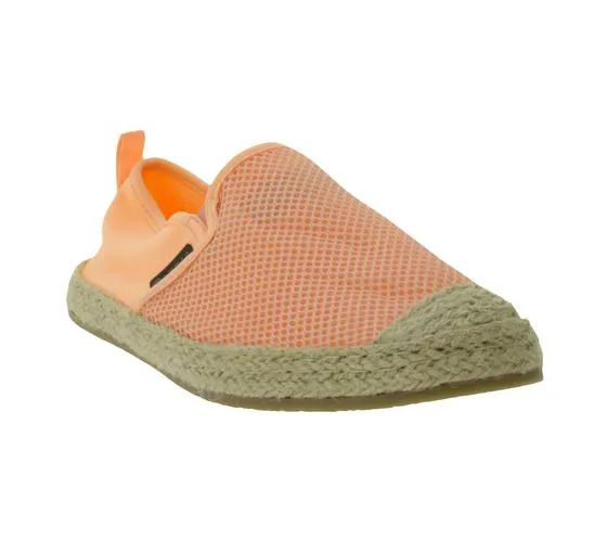 LUHTA Jones espadrilles femme avec baskets en raphia chaussures d'été 9 75526 477 L 445 corail