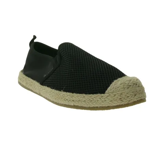 LUHTA Jones espadrilles femme avec baskets en raphia chaussures d'été 9 75526 477 L 990 noir