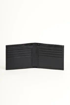 Men's Black Leather Wallet