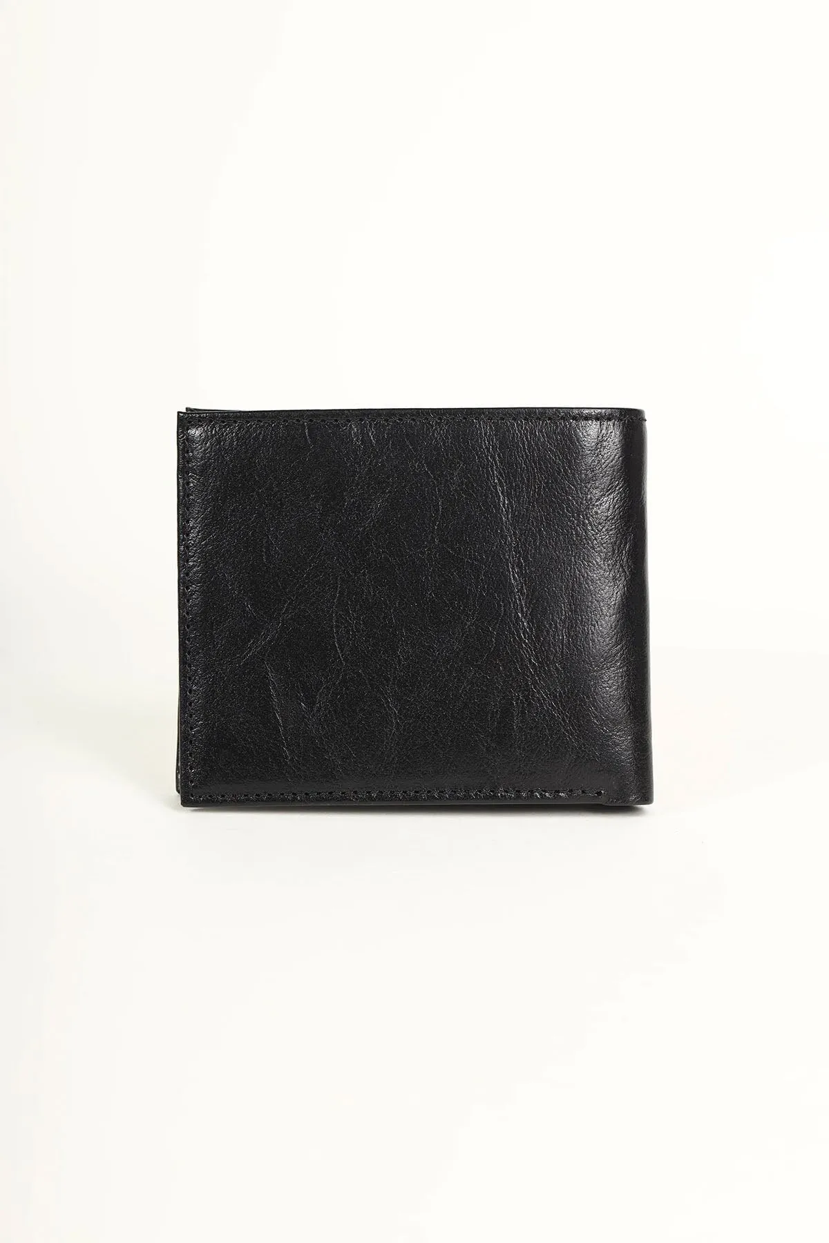 Men's Black Leather Wallet