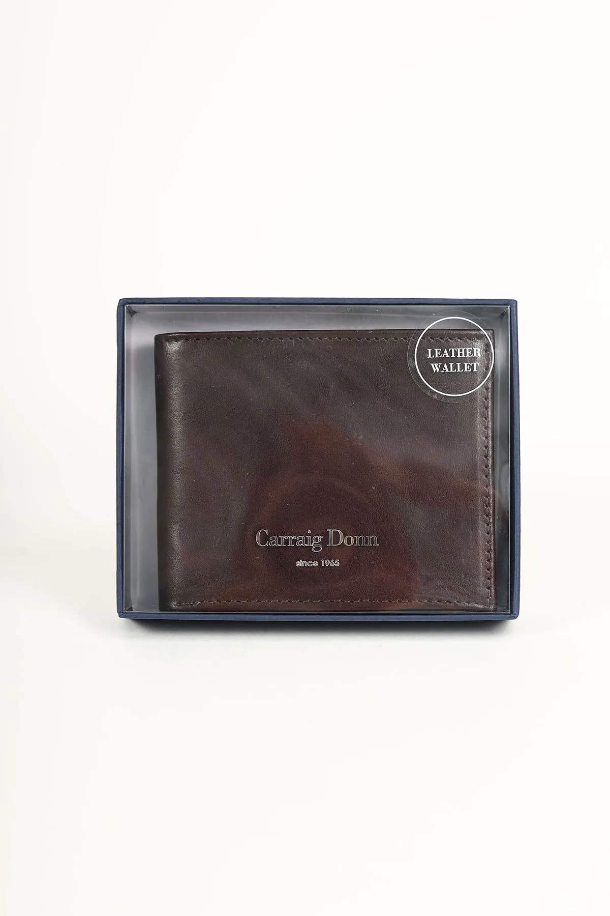 Men's Brown Leather Wallet