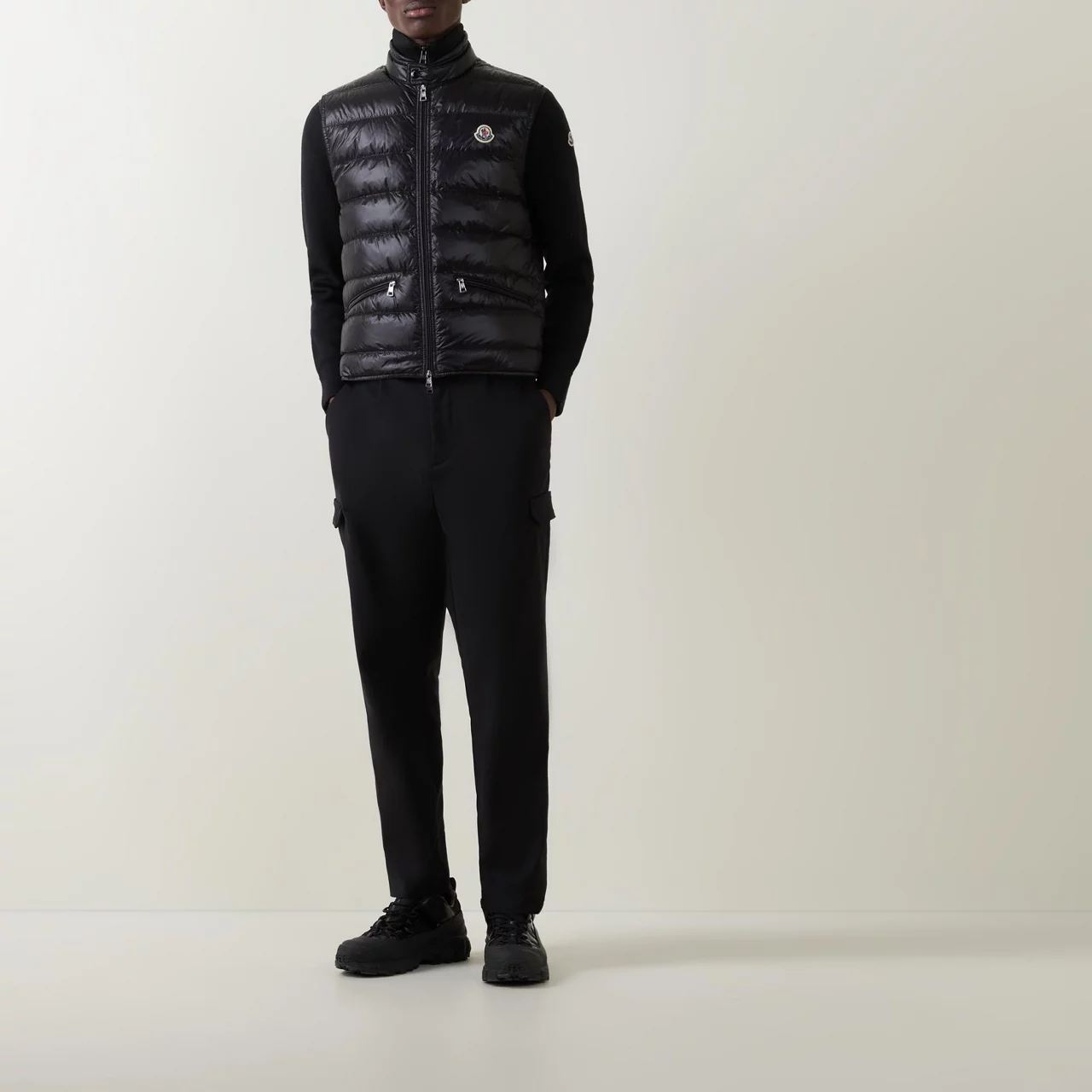 MONCLER Gui Down Puffer Gilet - Black