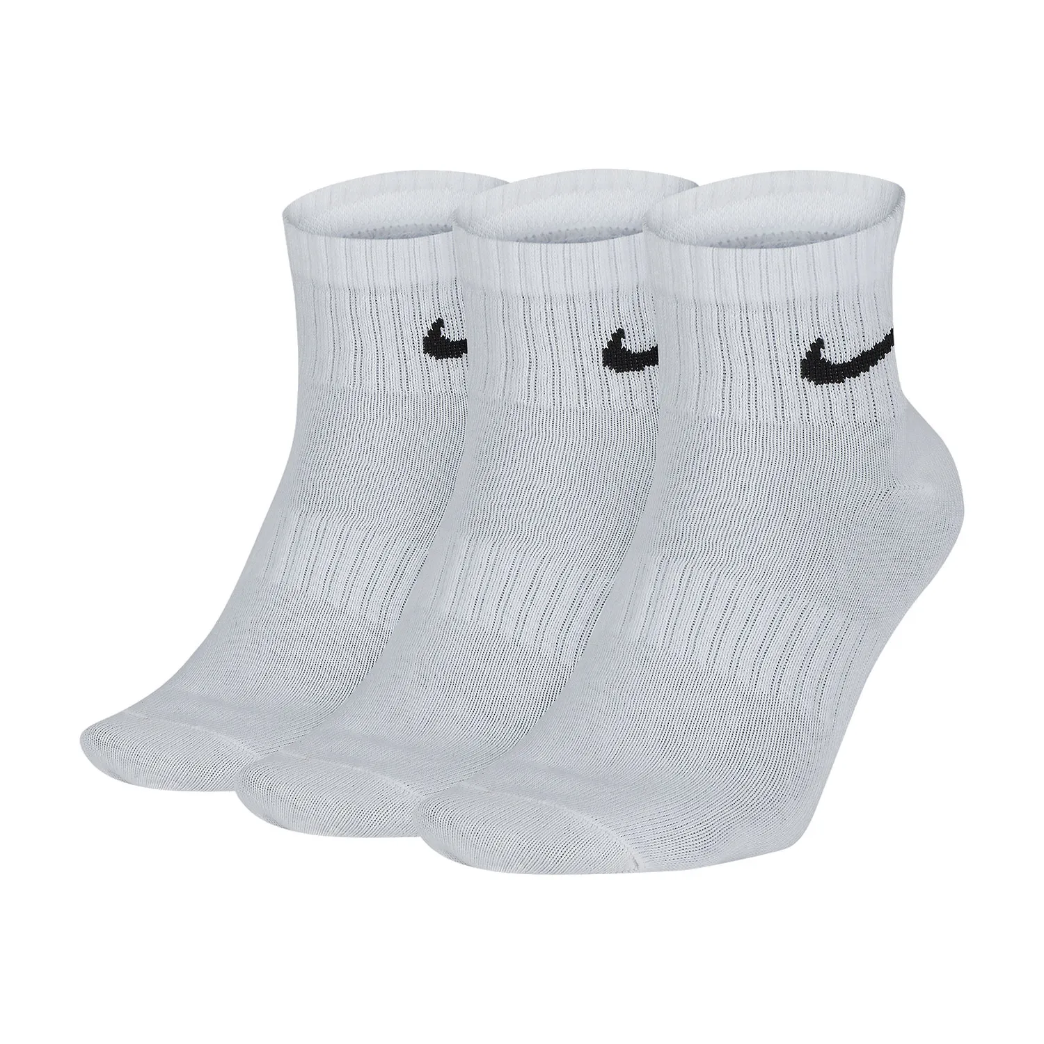 Nike Everyday Lightweight x 3 Calze  White/Black