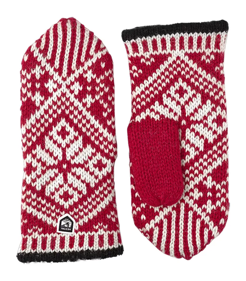 Nordic Unisex Wool Mittens