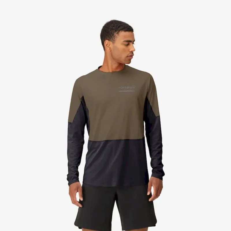 Norrona  Senja Equaliser Lightweight Long Sleeve - T-shirt - Uomo