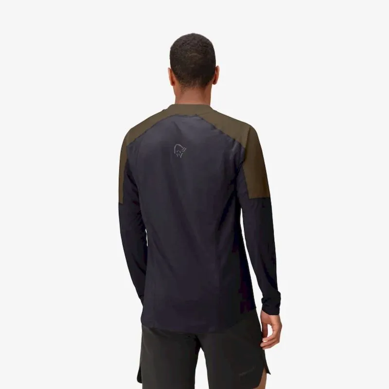 Norrona  Senja Equaliser Lightweight Long Sleeve - T-shirt - Uomo