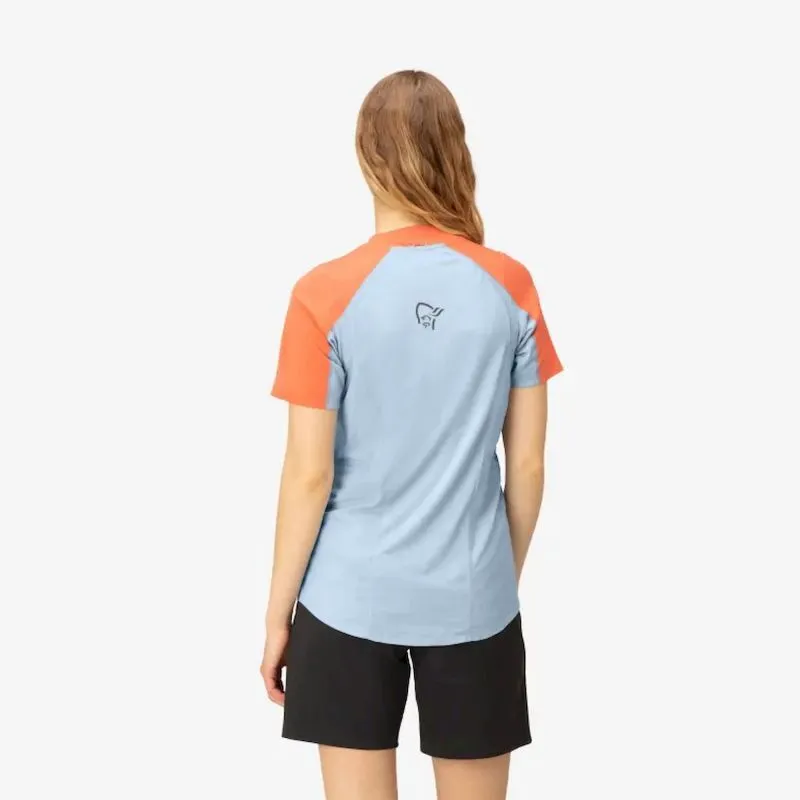 Norrona  Senja Equaliser Lightweight T-Shirt - T-shirt - Donna