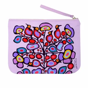 Norval Morrisseau Woodland Floral Eco Zip Pouch