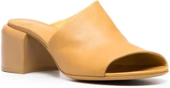 Officine Creative Ethel leather mules Yellow