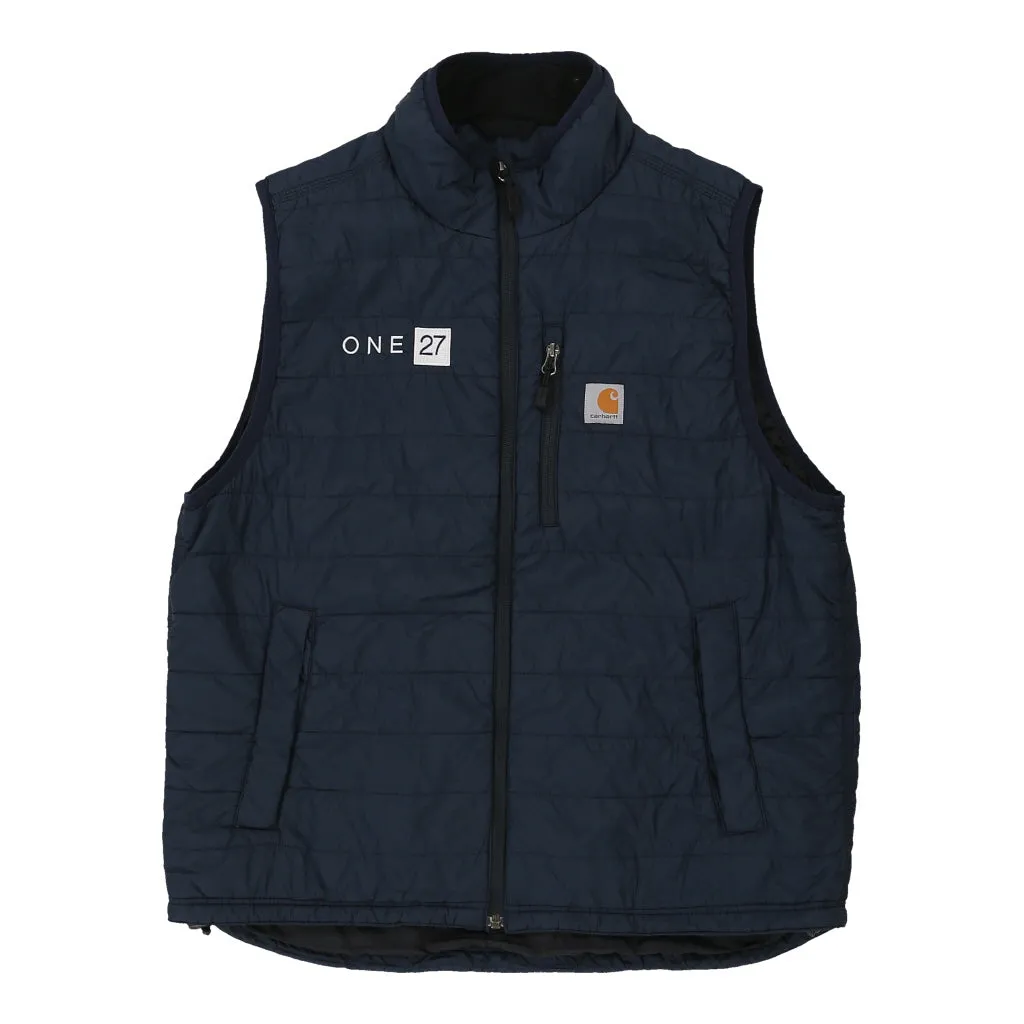 One 27 Carhartt Gilet - Large Navy Nylon