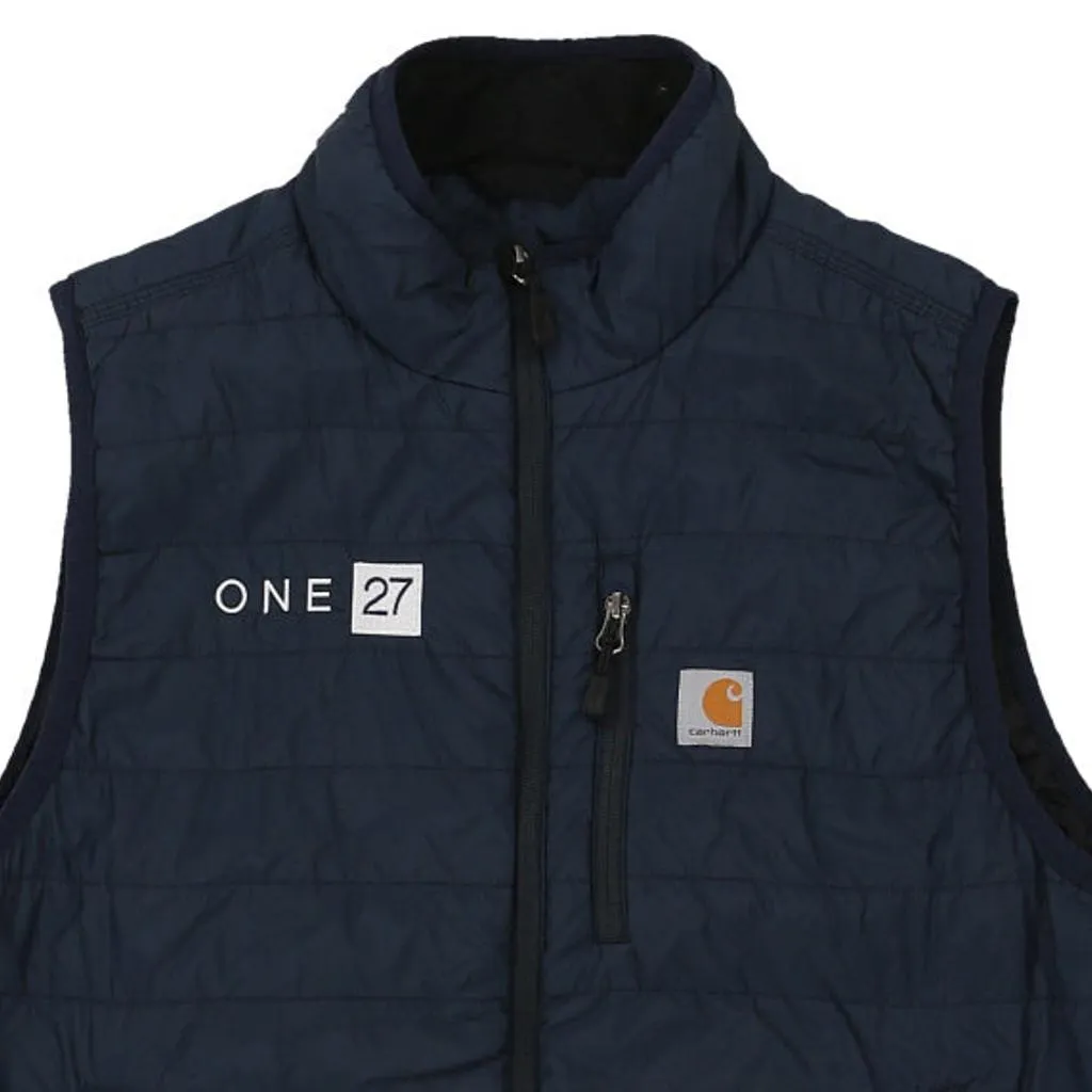 One 27 Carhartt Gilet - Large Navy Nylon