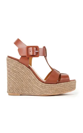 Paloma Barceló Alison Leather Wedges