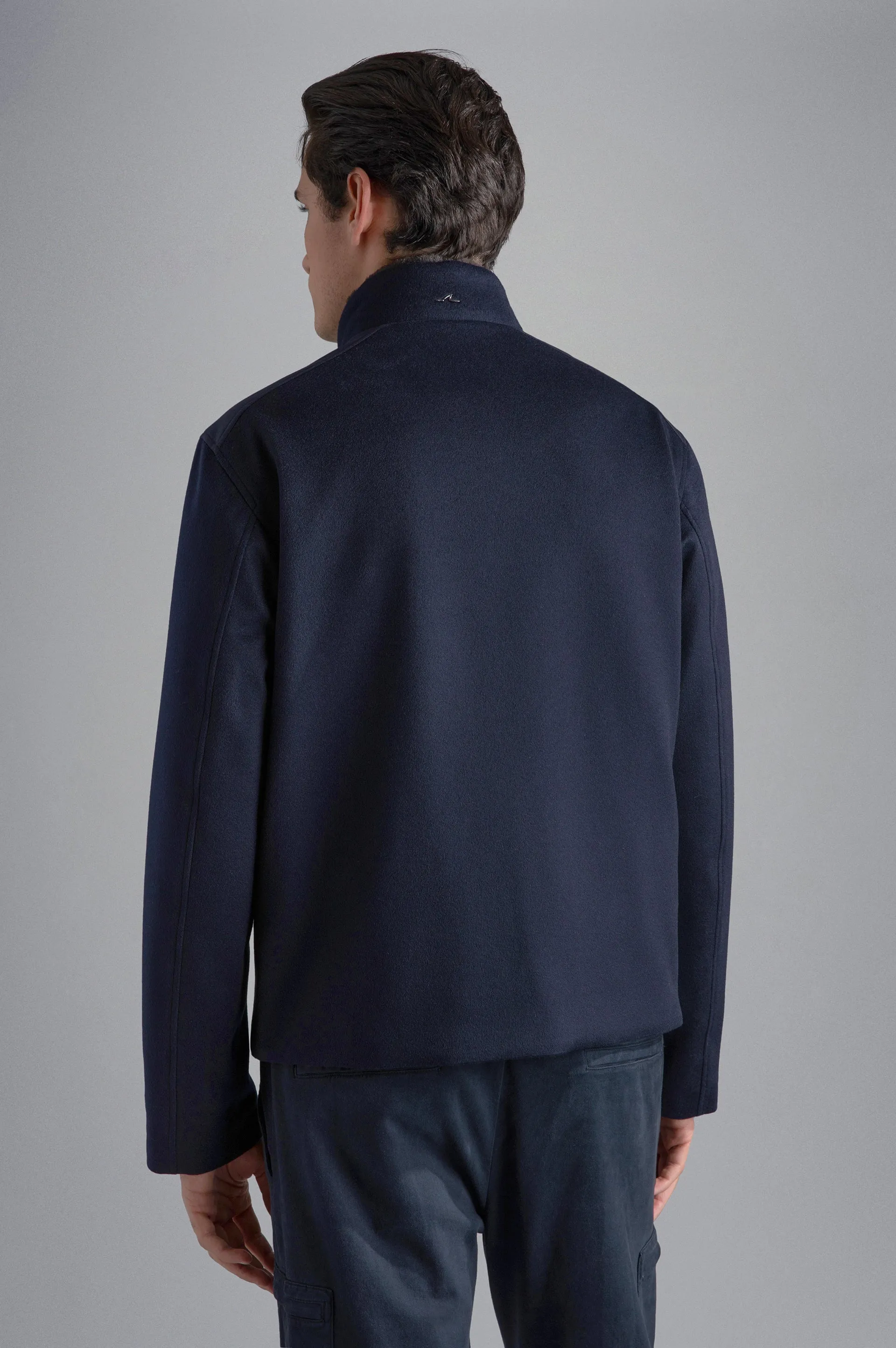 Paul & Shark Loro Piana Cashmere Blouson Navy