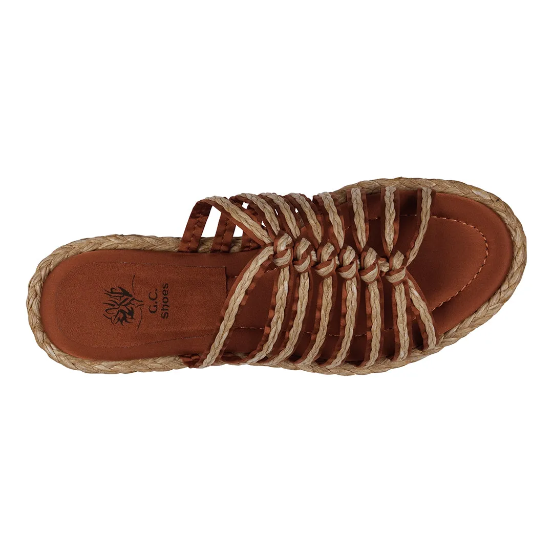 Phoenix Espadrille Strappy Flat Sandals