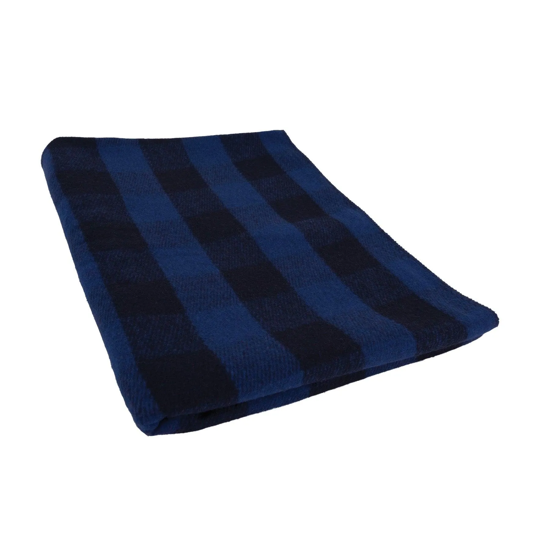 Plaid Wool Blanket 62x 80