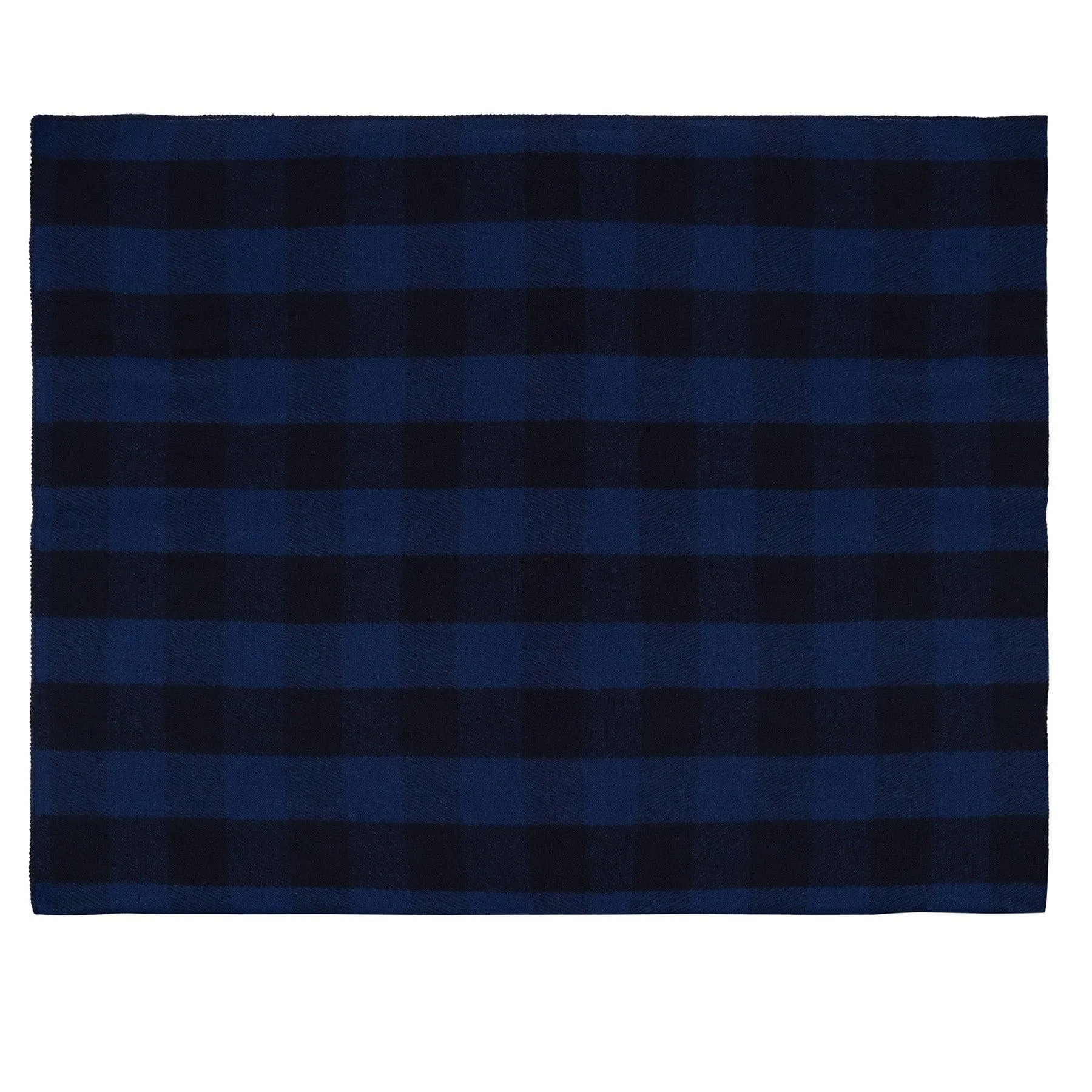 Plaid Wool Blanket 62x 80