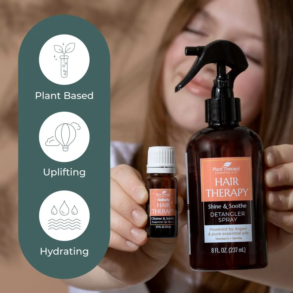 Plant Therapy Hair Therapy Shine & Soothe Detangler Spray