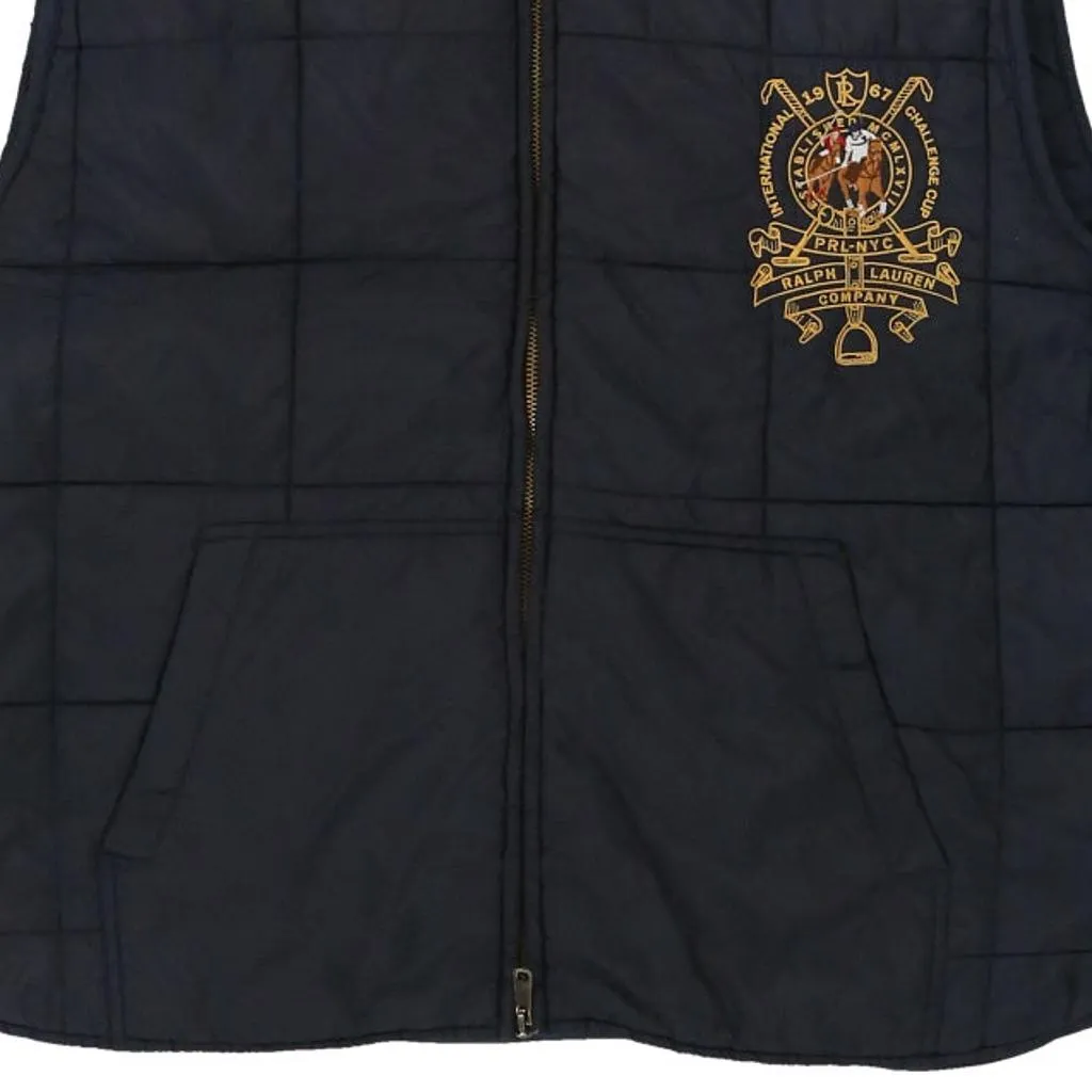 Polo Ralph Lauren Embroidered Gilet - XL Navy Polyester