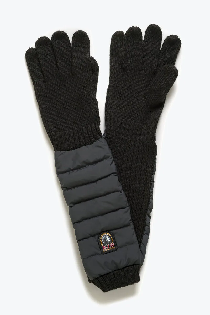 Puffer Gloves Black