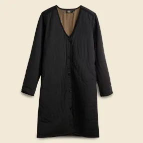 Quilted Duster - Black