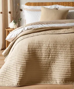 Quilted Lines Bedspread