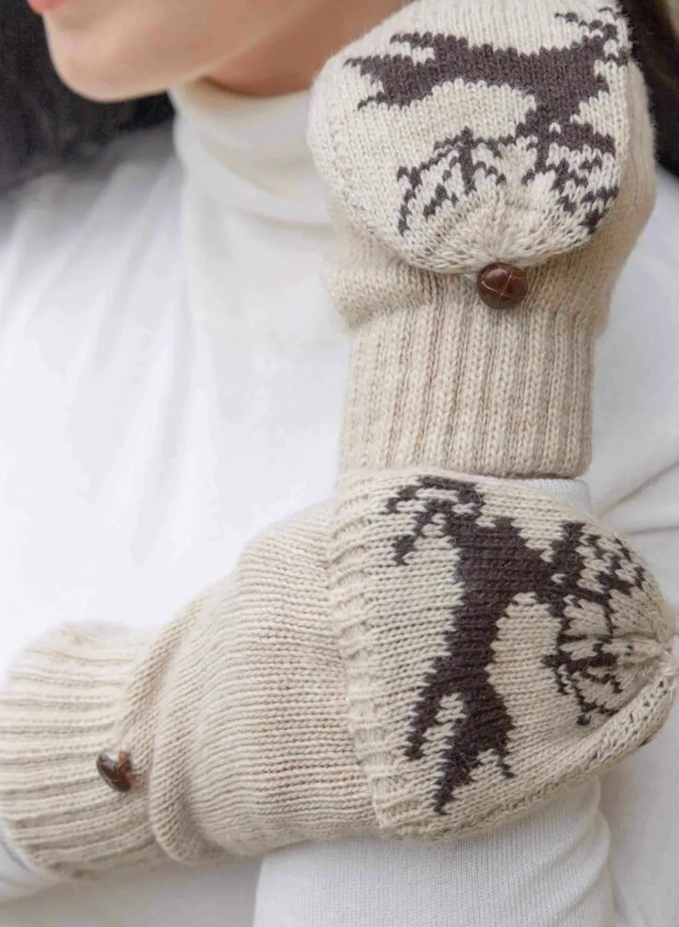 Reindeer Mittens