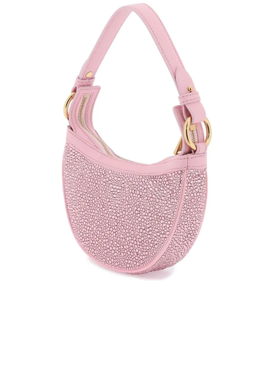 Repeat Mini Hobo Bag with Crystals