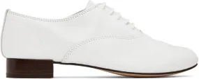 Repetto White Zizi Oxfords