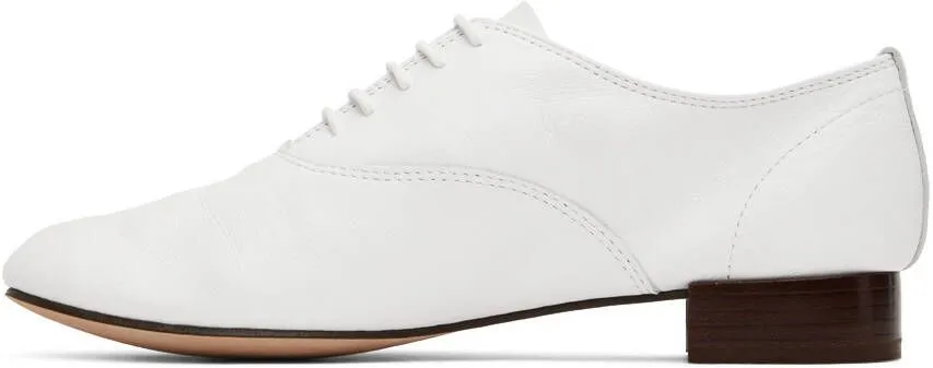 Repetto White Zizi Oxfords