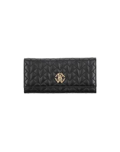 Roberto Cavalli Women Wallet Black -- --