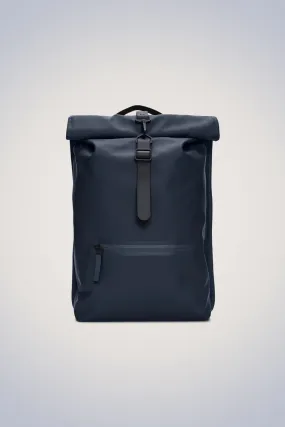 ROLLTOP RUCKSACK BLU NAVY RAINS