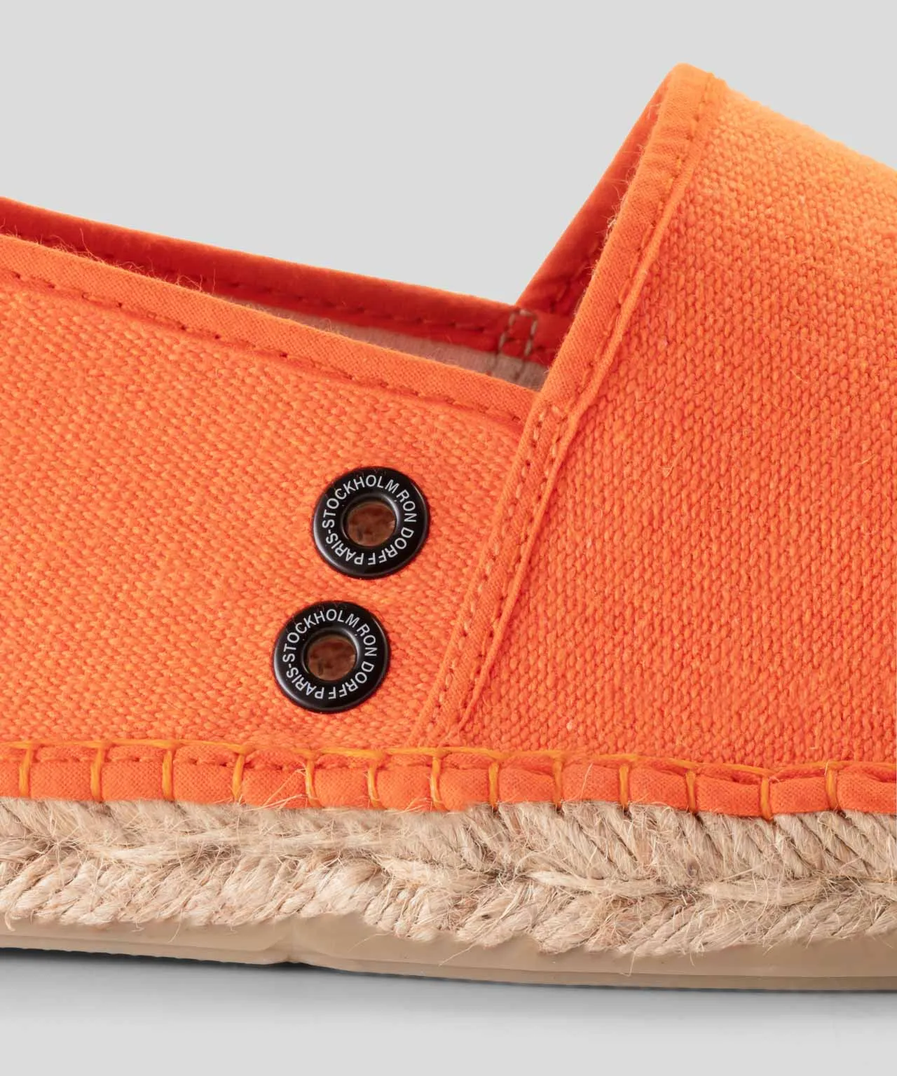 RON DORFF x BAYONA Espadrilles: Spritz Orange