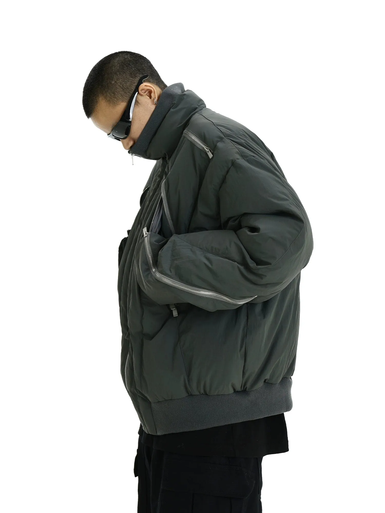 RT No. 10814 MULTI-ZIPPER PUFFER JK