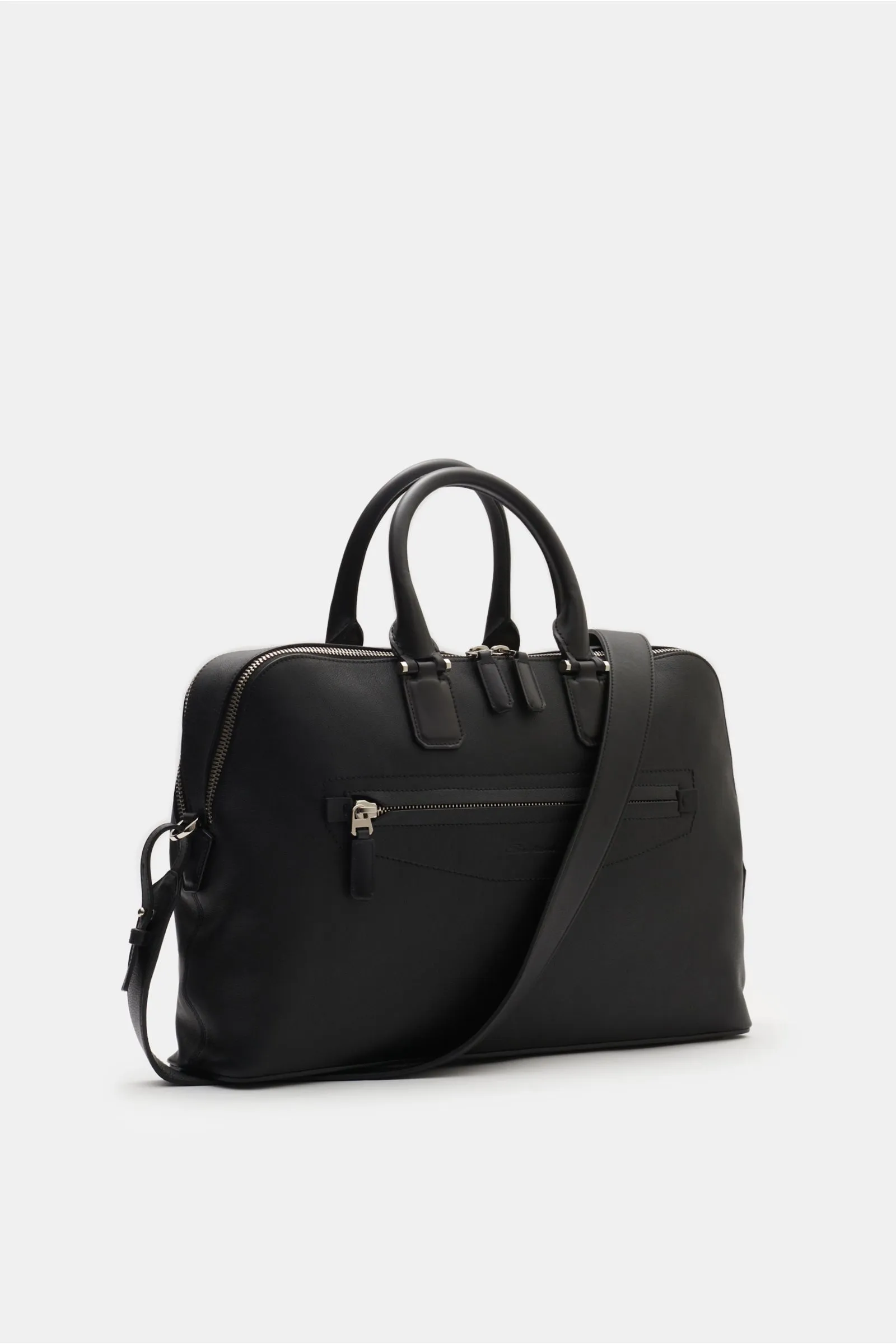 SANTONI briefcase black