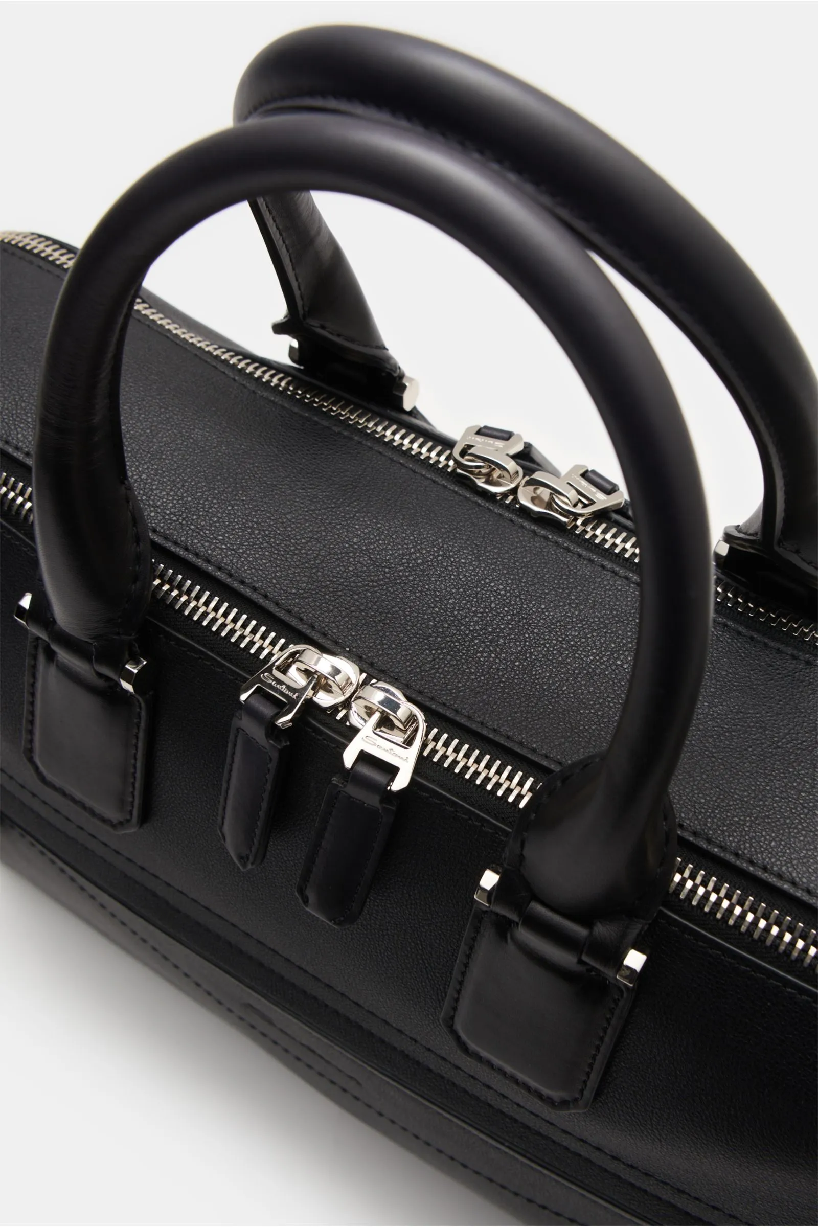 SANTONI briefcase black