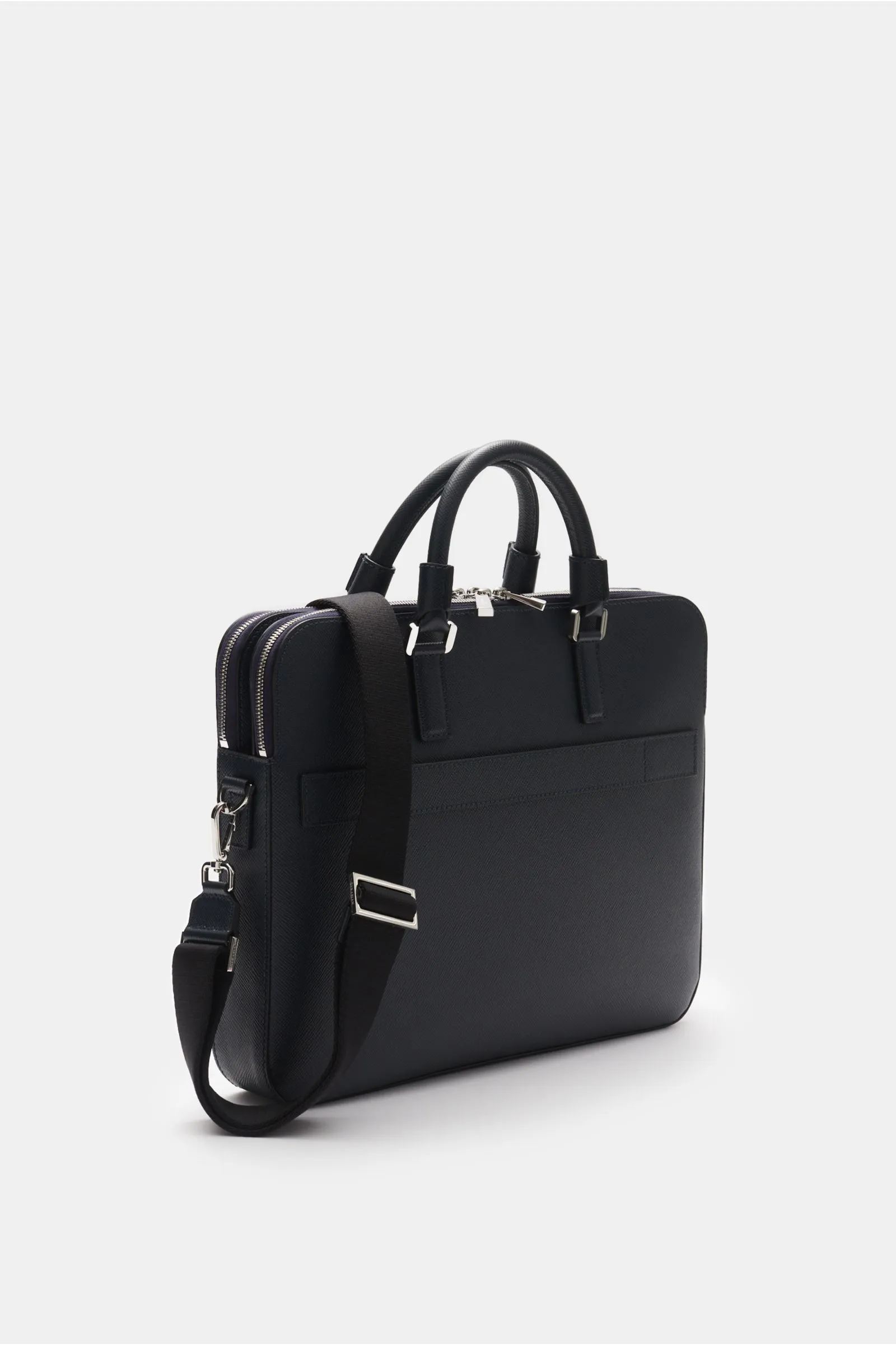 SERAPIAN briefcase dark navy