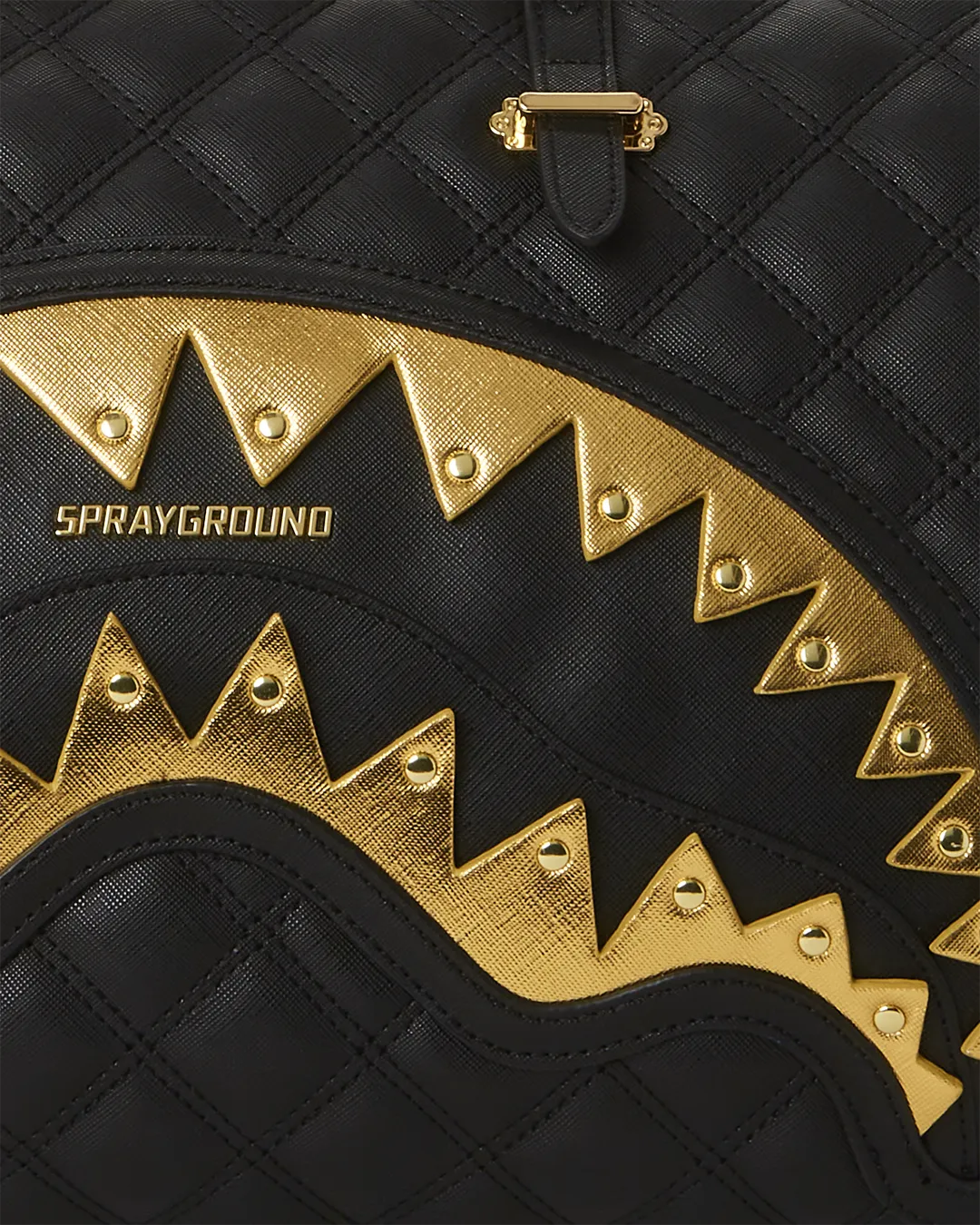 Sprayground -  Black Mamba Quilted Duffle