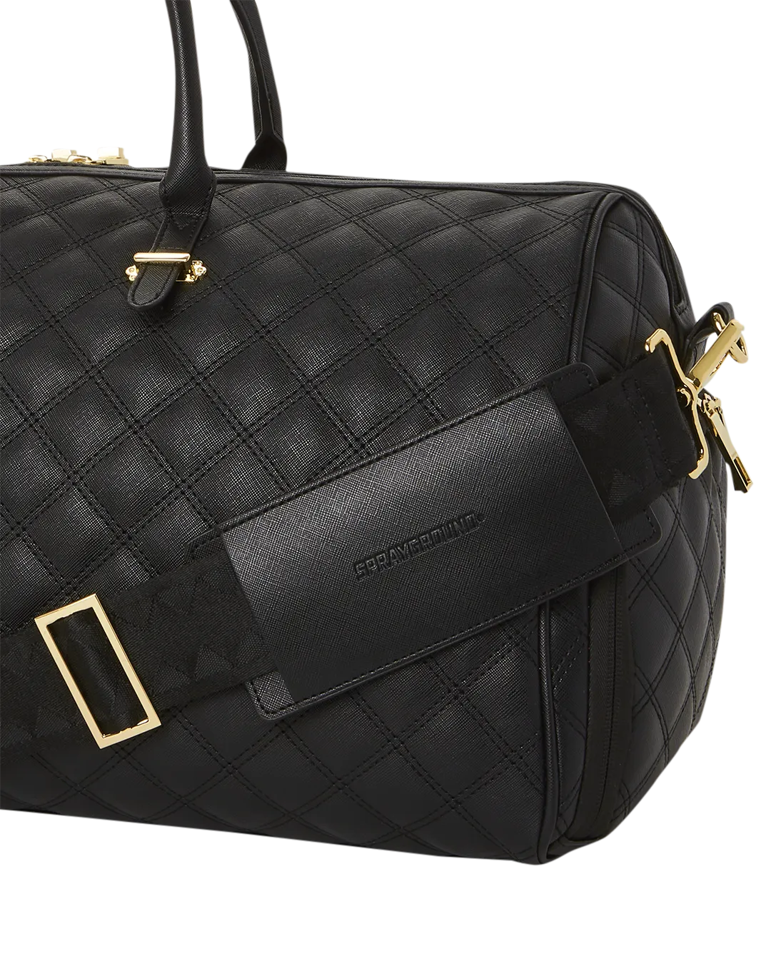 Sprayground -  Black Mamba Quilted Duffle