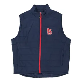 St.Louis Cardinals Carl Banks MLB Gilet - 2XL Navy Polyester Blend